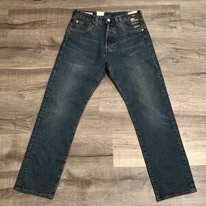 Levi's Dark Blue Straight Jeans